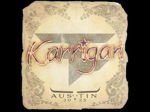 Sticker | karrigan | Austin 2025
