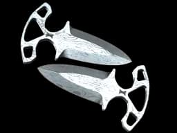 ★ StatTrak™ Shadow Daggers | Damascus Steel (Field-Tested)