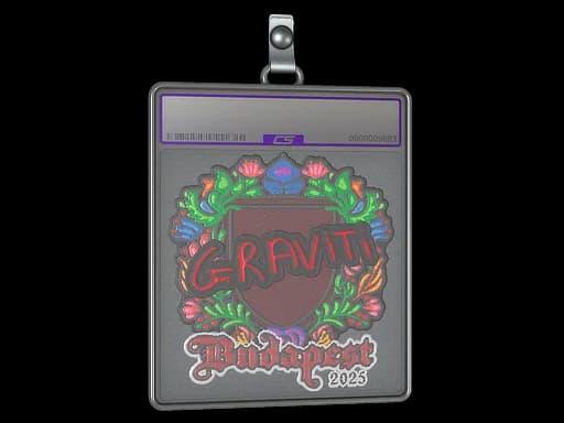 Sticker Slab | Graviti (Embroidered) | Budapest 2025