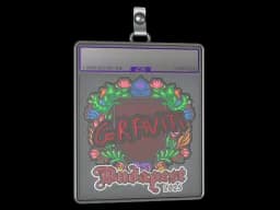 Sticker Slab | Graviti (Embroidered) | Budapest 2025