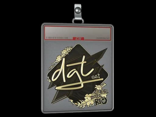 Sticker Slab | dgt (Gold) | Rio 2022