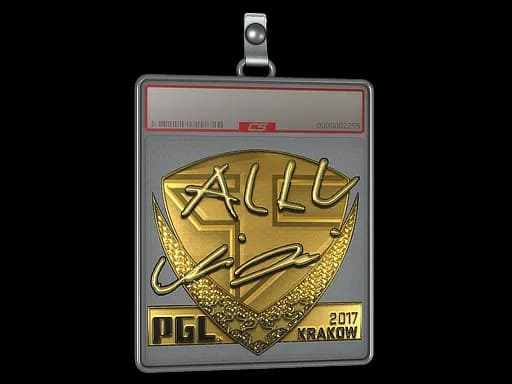 Sticker Slab | allu (Gold) | Krakow 2017