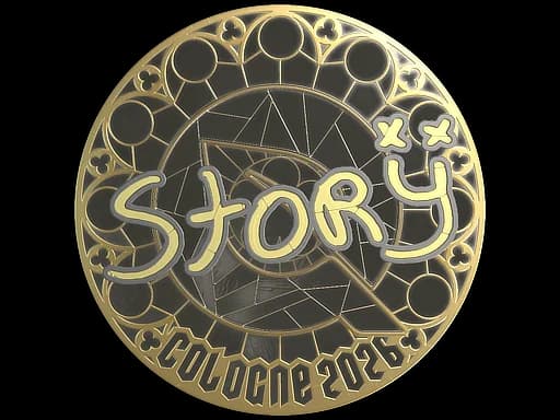 Sticker | story (Gold) | Cologne 2026