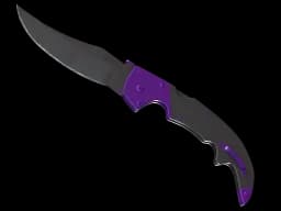 ★ Falchion Knife | Ultraviolet CS2 skin