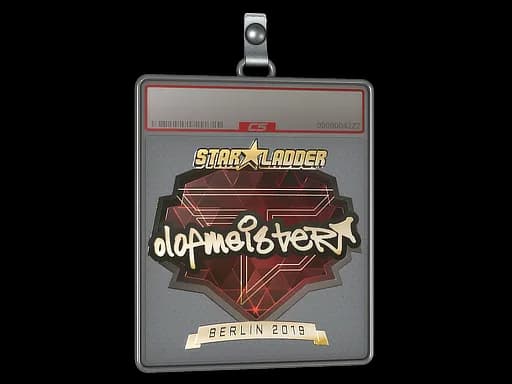 Sticker Slab | olofmeister (Gold) | Berlin 2019