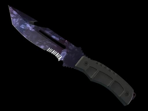 ★ StatTrak™ Survival Knife | Doppler (Factory New) Black Pearl