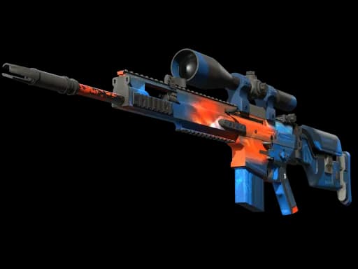 StatTrak™ SCAR-20 | Cardiac (Field-Tested)