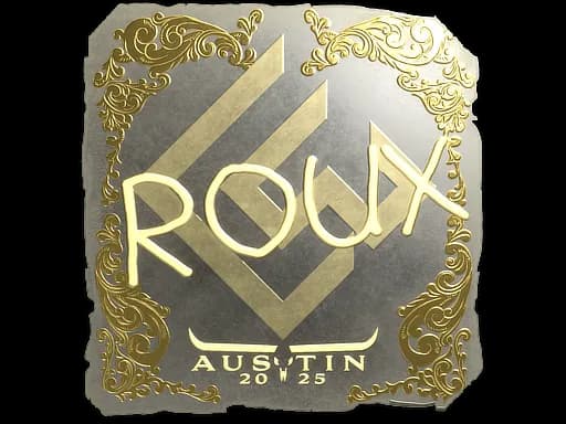 Sticker | ROUX (Gold) | Austin 2025
