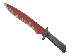 ★ Classic Knife | Crimson Web (Well-Worn)