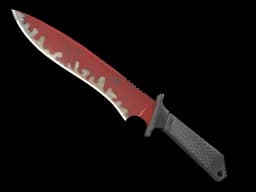 ★ Classic Knife | Crimson Web (Well-Worn)