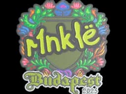 Sticker | r1nkle (Embroidered) | Budapest 2025