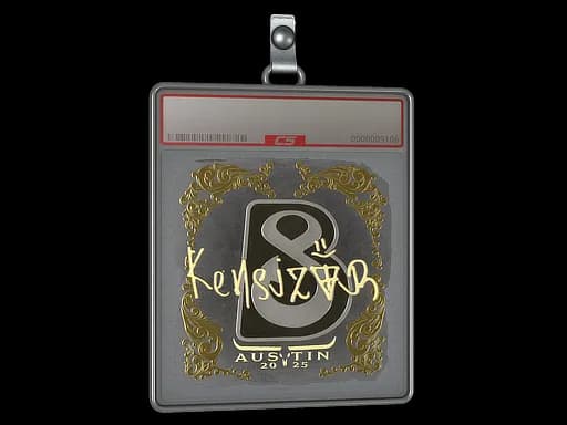 Sticker Slab | kensizor (Gold) | Austin 2025