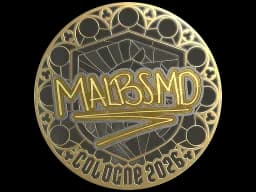 Sticker | malbsMd (Gold) | Cologne 2026