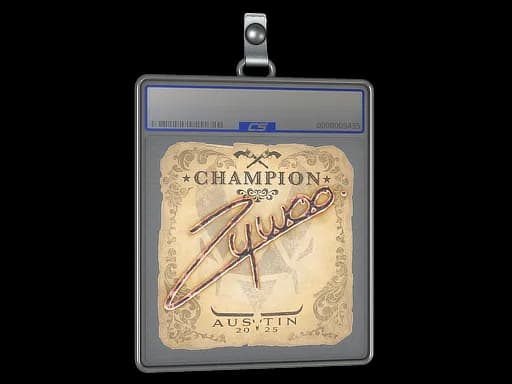 Sticker Slab | ZywOo (Champion) | Austin 2025