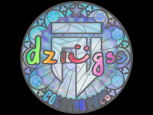 Sticker | dziugss (Holo) | Cologne 2026