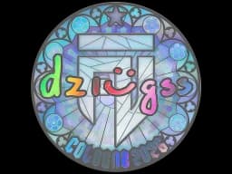 Sticker | dziugss (Holo) | Cologne 2026