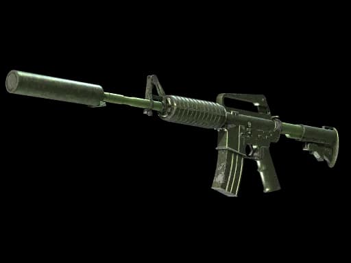 M4A1-S | Moss Quartz (Well-Worn)