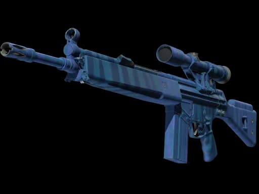 StatTrak™ G3SG1 | Azure Zebra (Minimal Wear)