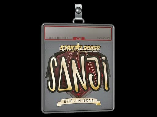 Sticker Slab | SANJI (Gold) | Berlin 2019