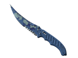 ★ Flip Knife | Bright Water (Well-Worn)