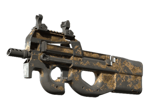P90 | Desert Halftone (Battle-Scarred)