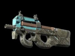 Souvenir P90 | Facility Negative (Well-Worn)
