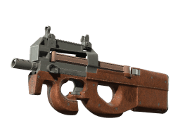 P90 | Leather (Battle-Scarred)