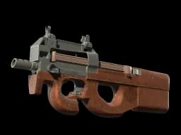 P90 | Leather (Battle-Scarred)