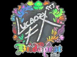 Sticker | Lucaozy (Holo) | Budapest 2025