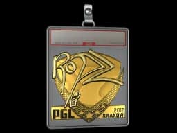 Sticker Slab | ropz (Gold) | Krakow 2017