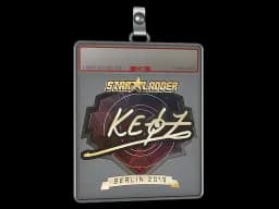 Sticker Slab | Keoz (Gold) | Berlin 2019