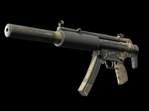 StatTrak™ MP5-SD | Desert Strike (Battle-Scarred)