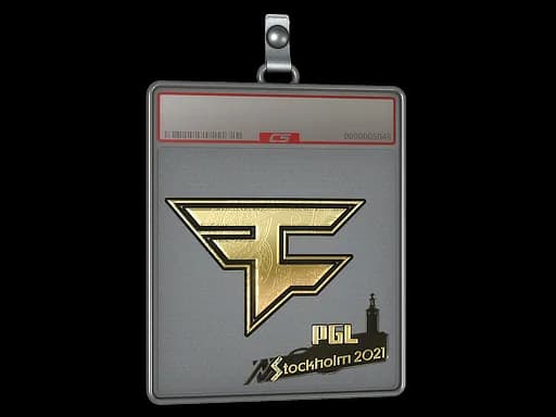 Sticker Slab | FaZe Clan (Gold) | Stockholm 2021