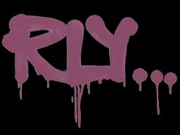 Sealed Graffiti | Rly (Princess Pink)