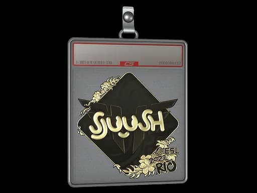 Sticker Slab | sjuush (Gold) | Rio 2022