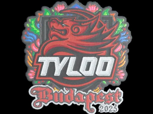 Sticker | TYLOO (Embroidered) | Budapest 2025