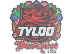 Sticker | TYLOO (Embroidered) | Budapest 2025
