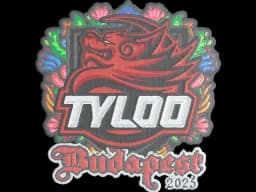 Sticker | TYLOO (Embroidered) | Budapest 2025