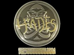 Sticker | hades (Gold) | Copenhagen 2024