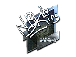 Sticker | NBK- (Foil) | Boston 2018