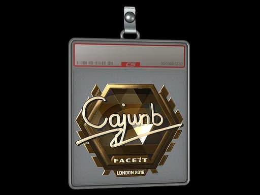 Sticker Slab | cajunb (Gold) | London 2018