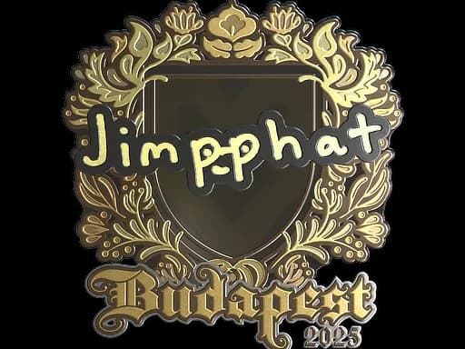 Sticker | Jimpphat (Gold) | Budapest 2025