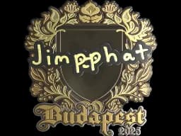 Sticker | Jimpphat (Gold) | Budapest 2025