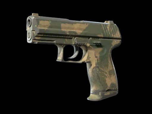 P2000 | Grassland Leaves (Well-Worn)