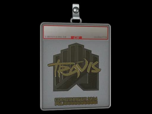 Sticker Slab | TRAVIS (Gold) | Copenhagen 2024