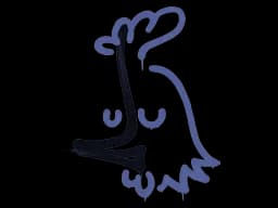 Sealed Graffiti | Recoil AK-47 (SWAT Blue)