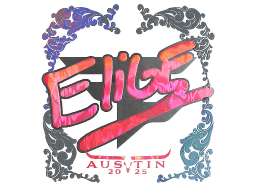 Sticker | EliGE (Holo) | Austin 2025