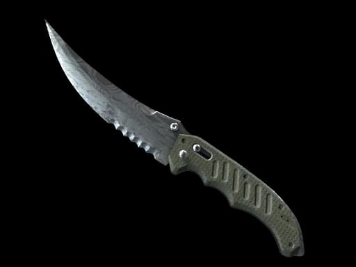 ★ StatTrak™ Flip Knife | Damascus Steel (Factory New)