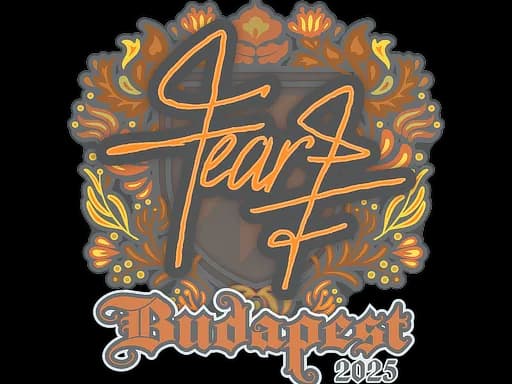 Sticker | fEAR | Budapest 2025