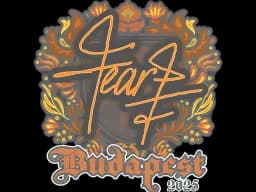 Sticker | fEAR | Budapest 2025